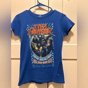 Steel Panther band T-shirt women’s small